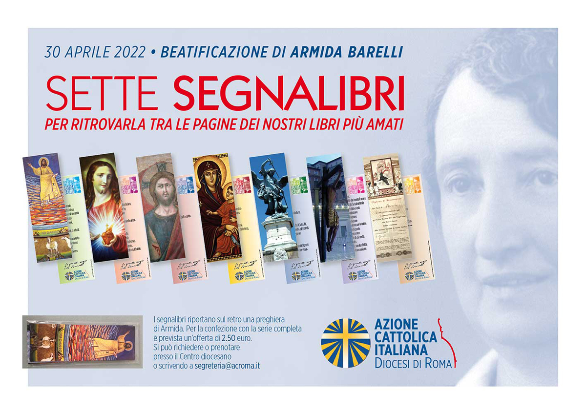 Bookmarks dedicated to Armida Barelli