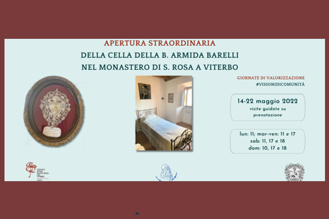 Extraordinaria apertura de celda Armida Barelli - Centro de Estudios Santa Rosa Viterbo