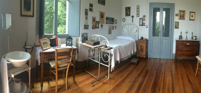 room of Armida Barelli at the Villa di Marzio (Varese)
