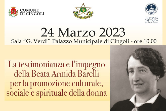 El testimonio y compromiso del Beato Armida Barelli para la promoción cultural, social y espiritual de la mujer