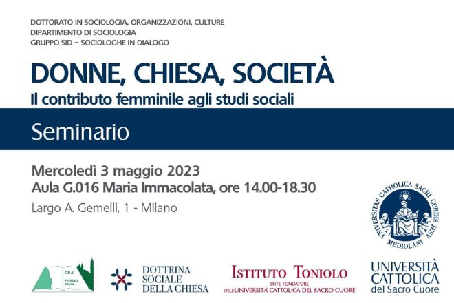 Donne, Chiesa, società. Il contributo femminile agli studi sociali