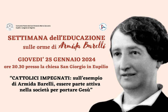 Education week in the footsteps of Armida Barelli